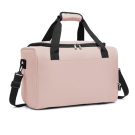 Kono Travel Luggage, 40 x 20 x 25 cm, Large Weekender Bag, Maximum-Size Hand Luggage for Men and Women, pink