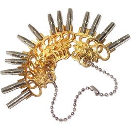 Watch Winder 14 Piece Set for Pocket Watch Winding Keys (00 to 12)