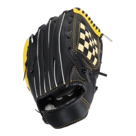 WHAMVOX Men's Black Baseball Glove Softball Gloves Baseball Accessories Protective