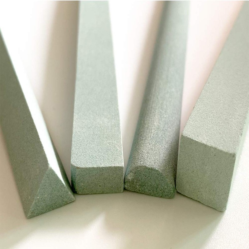 Pewihyer 4PCS Piece Sharpening Stone Set Assorted Shapes Whetstone Stone