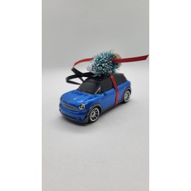 3" Christmas Ornament Off Road Ornament perfect for Mini Cooper/Countryman by Speedtails | Gift Ideas 2021 (Blue Countryman)