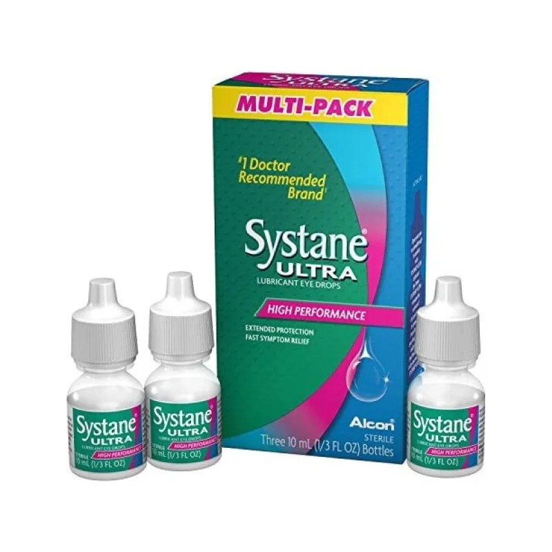 Systane Ultra 3pack 10ml C/u Lubricante Para Ojos
