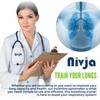 NIVJA Deep Breathing Lung Exerciser, One ball Incentive Spirometer, Breathing