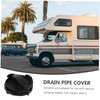 DOITOOL Sewer Cap Hose Connection Durable Rv Sewer Cap Cover