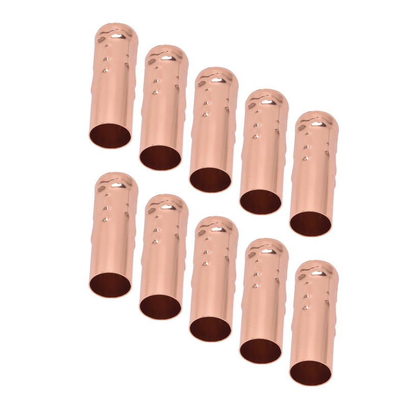 10Pcs E14 Metal Tube for Candle Lamp Holder Lamp Base