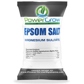 Epsom Salt (Magnesium Sulfate) Agricultural Grade Bulk (1 Pound)