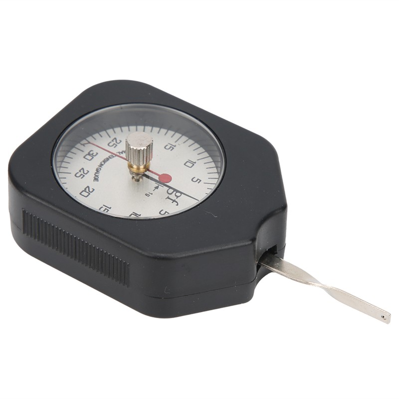 SEG‑30‑2 Tension Meter Gauge Double Needle Switch Dynamometer Tensiometer 30g