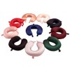 ROSEWARD 100% Mulberry Silk Travel Neck Pillow Replacement Cover Only,