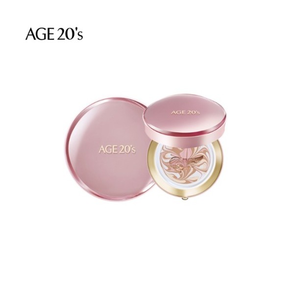 AGE 20'S Signature Essence Cover Pact Master Moisture 14g*2ea, Shade:#21 LIGHT BEIGE