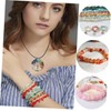 LALAFINA 15-Grid DIY Jewelry Supplies Kit Boxed Stone Beads Necklace