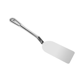 TrueCraftware- 6" Solid Pancake Turner Stainless Steel- Griddle Scraper Pancake Flipper Hamburger Turner for Outdoor Barbecue Turners Tools Food Service Restaurants