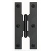 Acorn 7 in. L Black H Hinge 1 pk