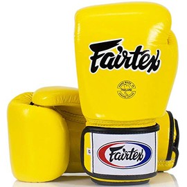 Fairtex Boxing Gloves BGV1 Yellow Size 12 Oz