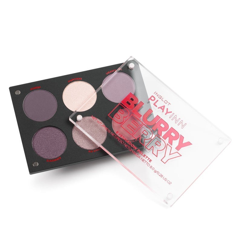 INGLOT Playinn Blurry Berry Eyeshadow Palette