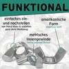 Wing Nuts in Accordance with DIN 315 American Shape Stainless
