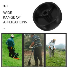 Kisangel 8pcs Mower Accessories Caster Wheels for Mower Deck and Easy to Install Replacement Wheels