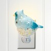 Current Bluebird Magnolia Nightlight- Ceramic 5 1/2" Plug in Light,