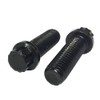 (20) 1/4-20x1-1/4 Alloy 12-Point Flange Screws Black Oxide
