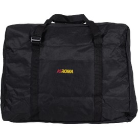 AS Roma Unisex Lockable Travel Bag Black, black