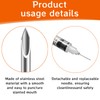 QILUCKY 24 pack 1ml dispensing measuring tool with 31G (8mm