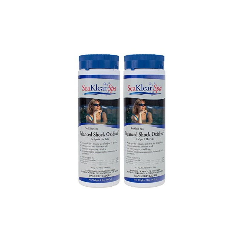 SeaKlear Spa Balanced Shock Oxidizer (2 lb) (2 Pack)