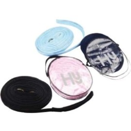 Hy Soft Webbing Lunge Rein: Navy