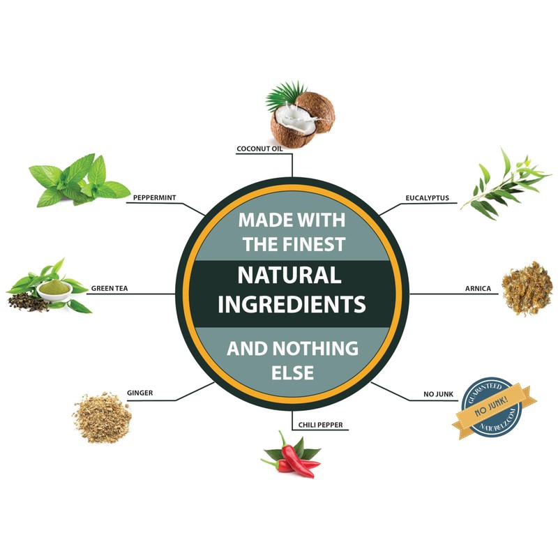 Naturulz Ultimate Healing Cream 4 ounce All-Natural Extra Strength Muscle