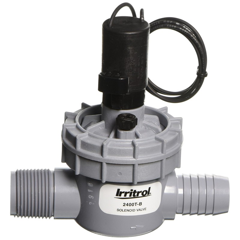 Irritrol 2400T-B Globe Valve Male x Barb Connection, 1"