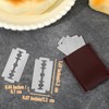 Gjinxi Bread Lame Blades 30Pcs Stainless Steel Bread Lame Included