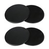 PLLDVEFD 2 Pairs Of Black Sliding Discs, Double-Sided Sliding Discs,
