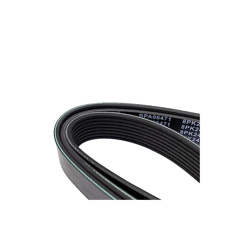 TRQ Serpentine Belt Compatible with GX460 LX570 Peterbilt Land Cruiser