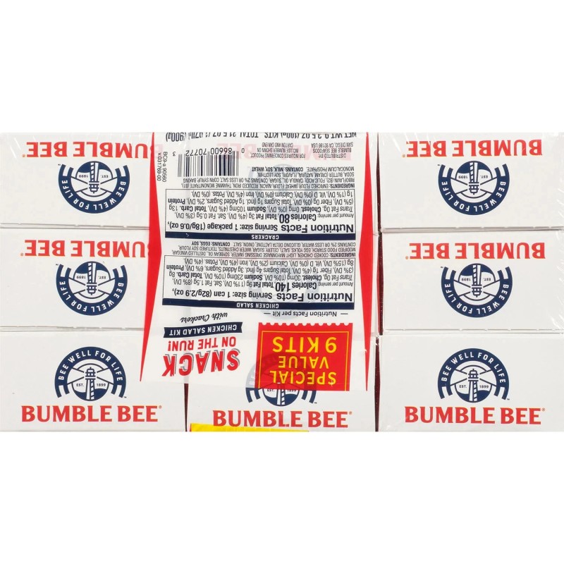 Bumble Bee Snack On The Run Chicken Salad Kits, 3.5