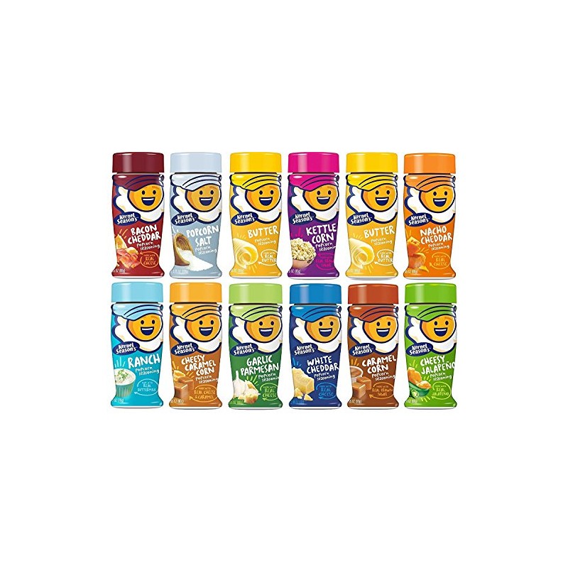 Kernel Season's COMPLETE SEASONING KIT (Variety Pack Bundle of ALL