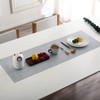 Hosoncovy Hollow Table Runner Non-slip Decorative PVC Table Mats Placemat