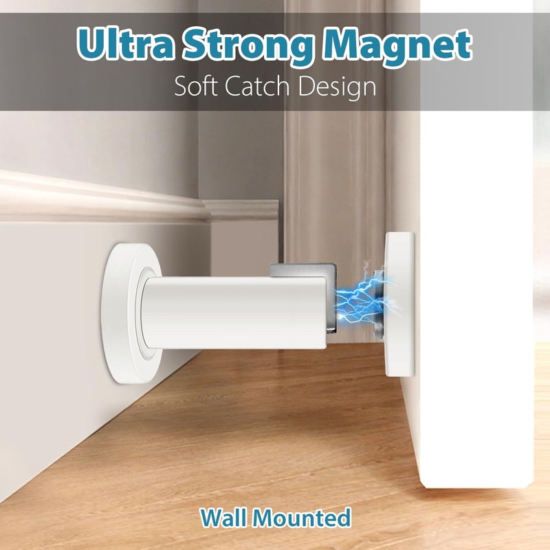 Door Stops Magnetic Door Stoppers White Magnetic Door Holders Door