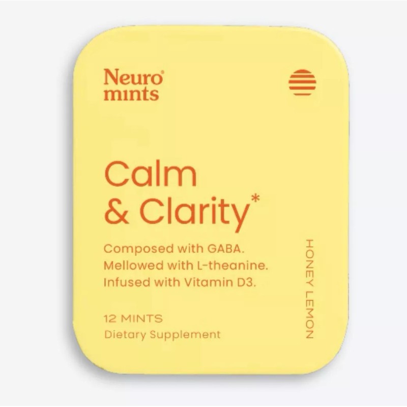 Neuro Mints Calm & Clarity w/ GABA L-theanine Vitamin D3