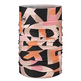 Buff Coolnet UV+ Tube Scarf Black/Orange