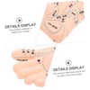 ORFOFE 19CM Foot Massage Acupoint Model Reflexology Teaching Tool Foot