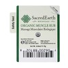 Sacred Earth Botanicals Organic Muscle Rub Single (2-Pack)
