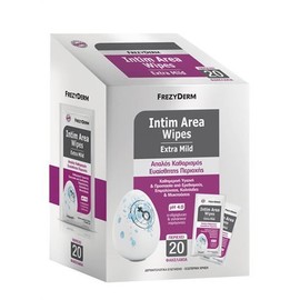 Frezyderm Intim Area Wipes pH4, 20 pcs