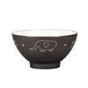 Miyamoto Sangyo Animaru Wa-Rudo Tea Bowl, Brown, Approx. 7.8 fl