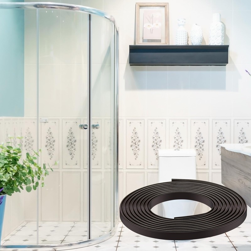 Wonderjune 75 Inch Shower Door Magnetic Strip Replacement Flexible Magnetic
