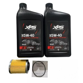 Sea-Doo OEM Seadoo Spark 2up 3up Synthetic Oil Change Kit ACE 900 Rotax with CR8EB Plugs