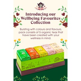 English Tea Shop Organic Wellbeing Favourites - 40 Tea Bag Sachets