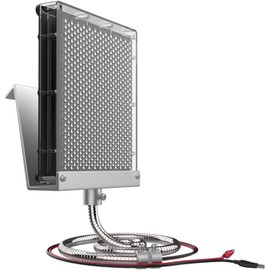 SOLPERK Solar Panel for Deer Feeder 6V IP67 Waterproof Solar Battery Charger Outdoor Solar Charger with Adjustable Mounting Hardware