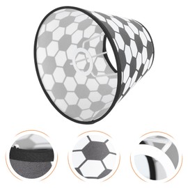 Lurrose Cloth Lampshade Table Lamp Shades Football Soccer Pattern Lamp Shade Replacement for Desk Lamp Floor Light Living Room Bedroom Home Decor