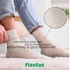 GreenWeave Earthwise - Calcetines de lino ultrafinos y transpirables para