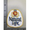 Natural Light Anheuser Busch Beer Iron On Patch 3.25”x2.75”