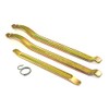 Buzzetti – Kit di leve professionali per smontare pneumatici 2 x 350 mm, 1 x 240 mm.