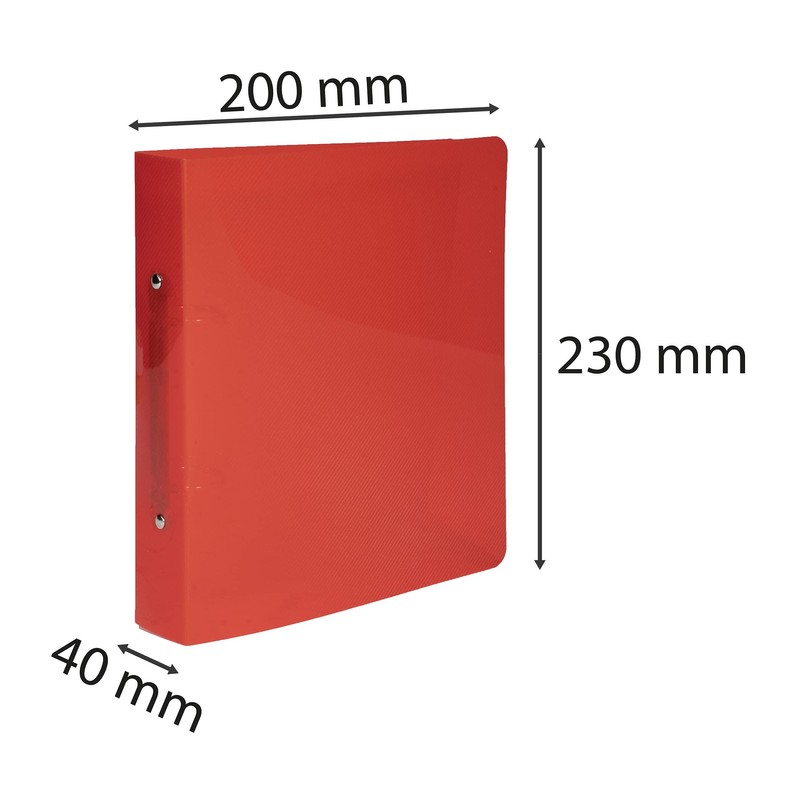 Exacompta - Ref. 898E - Semi-rigid PP Crystal binder -